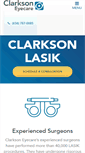 Mobile Screenshot of clarksonlasik.com